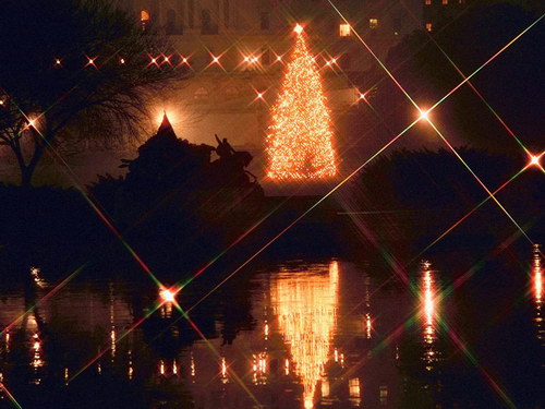 Новогодние обои на рабочий стол