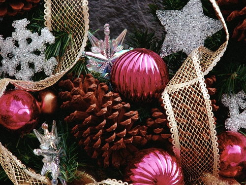 Новогодние обои на рабочий стол