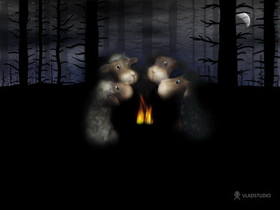 Темные обои