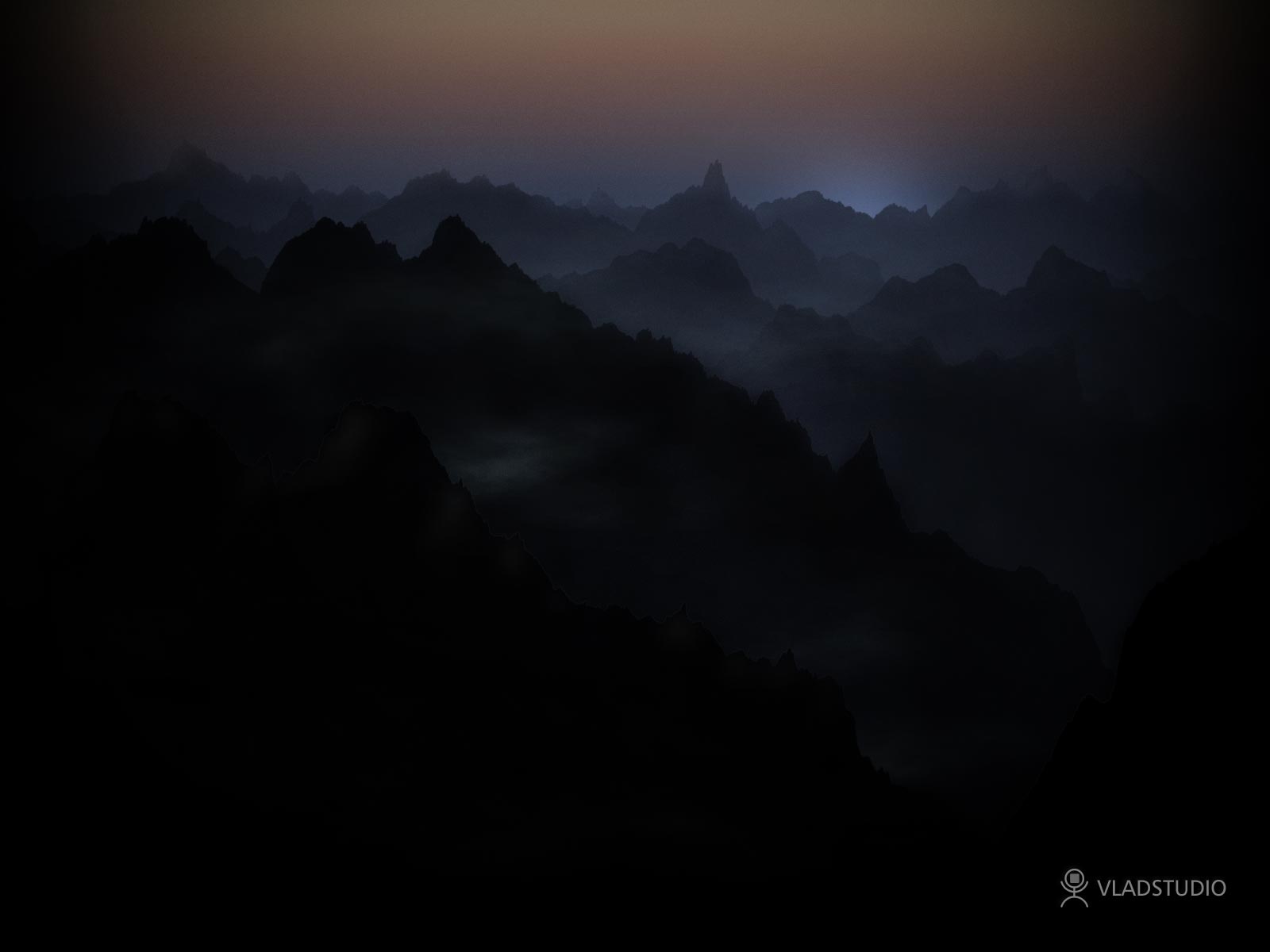 Темные обои