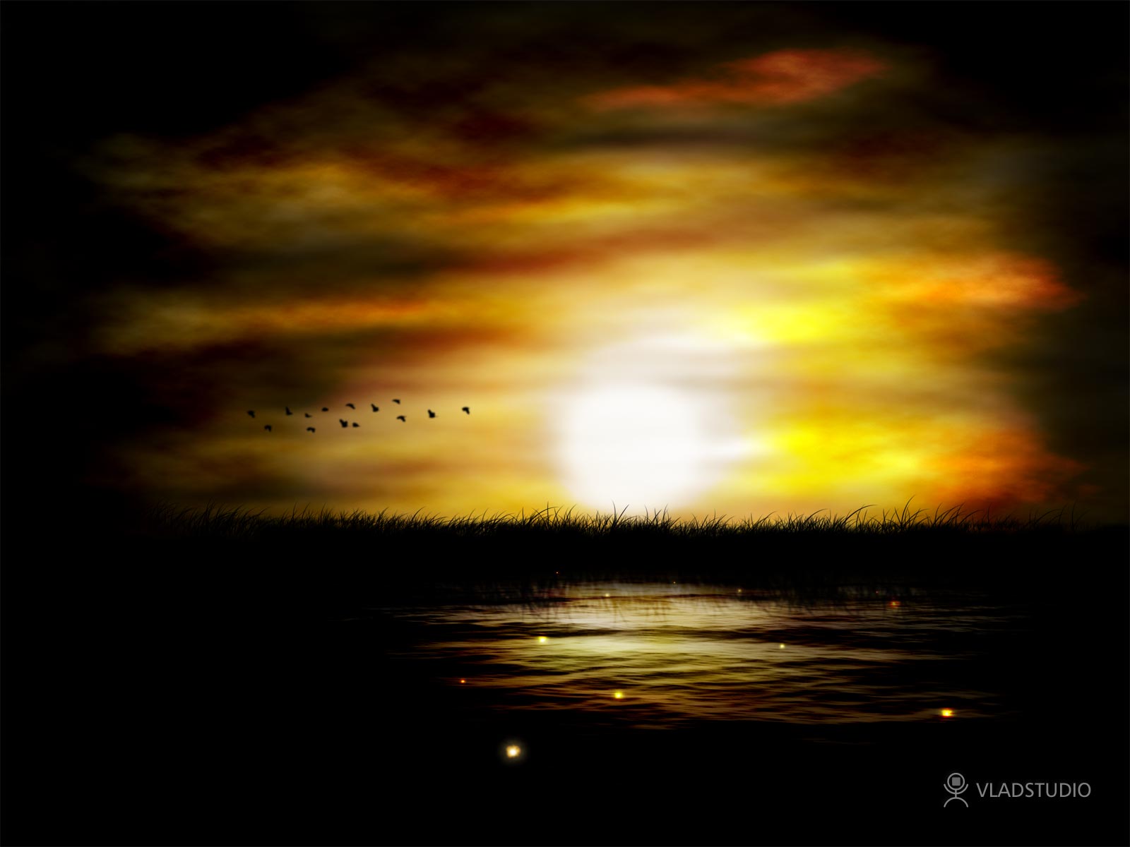 Темные обои