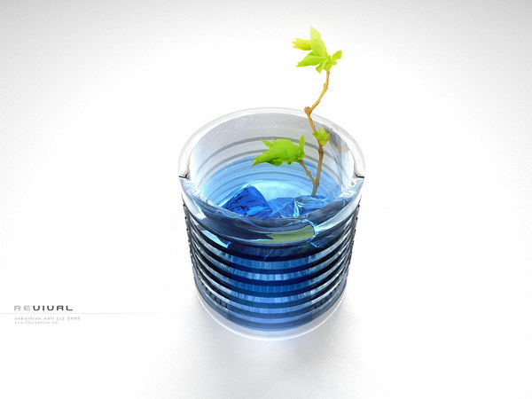 Легкие рисованые обои