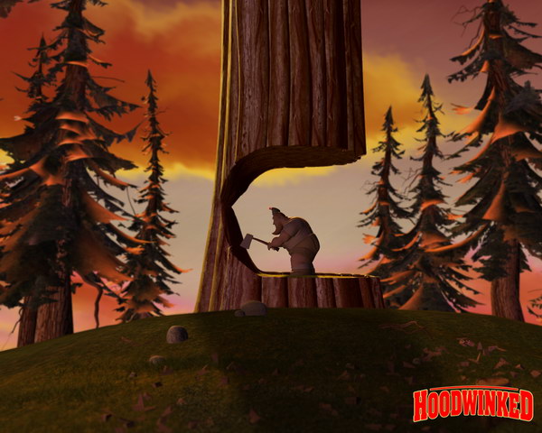 Легкие рисованые обои