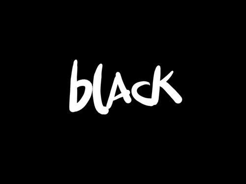 Черный цвет