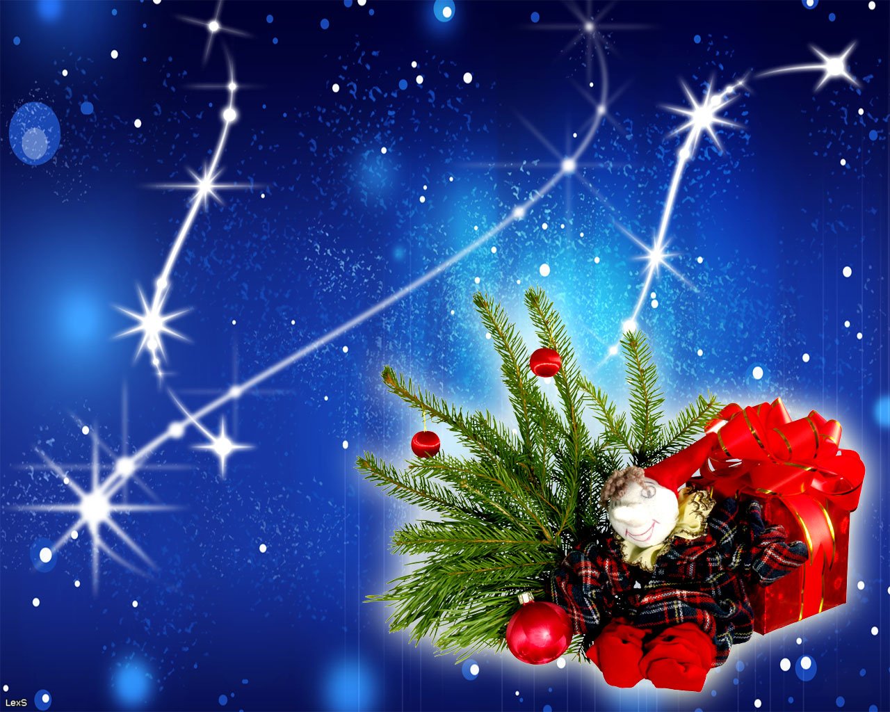 Рождественские и новогодние обои