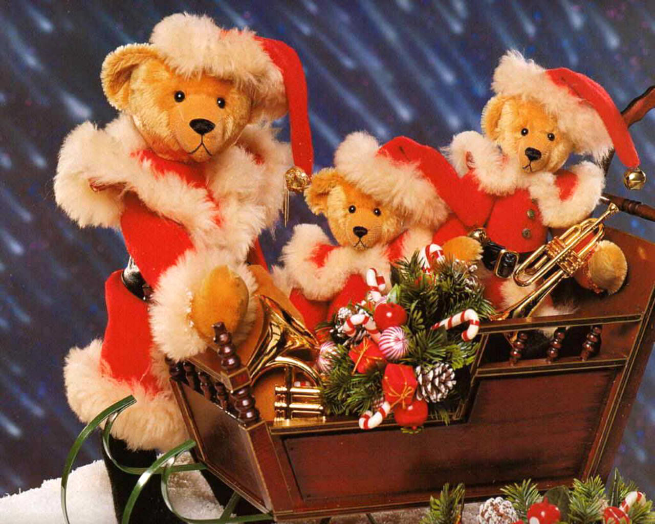 Рождественские и новогодние обои