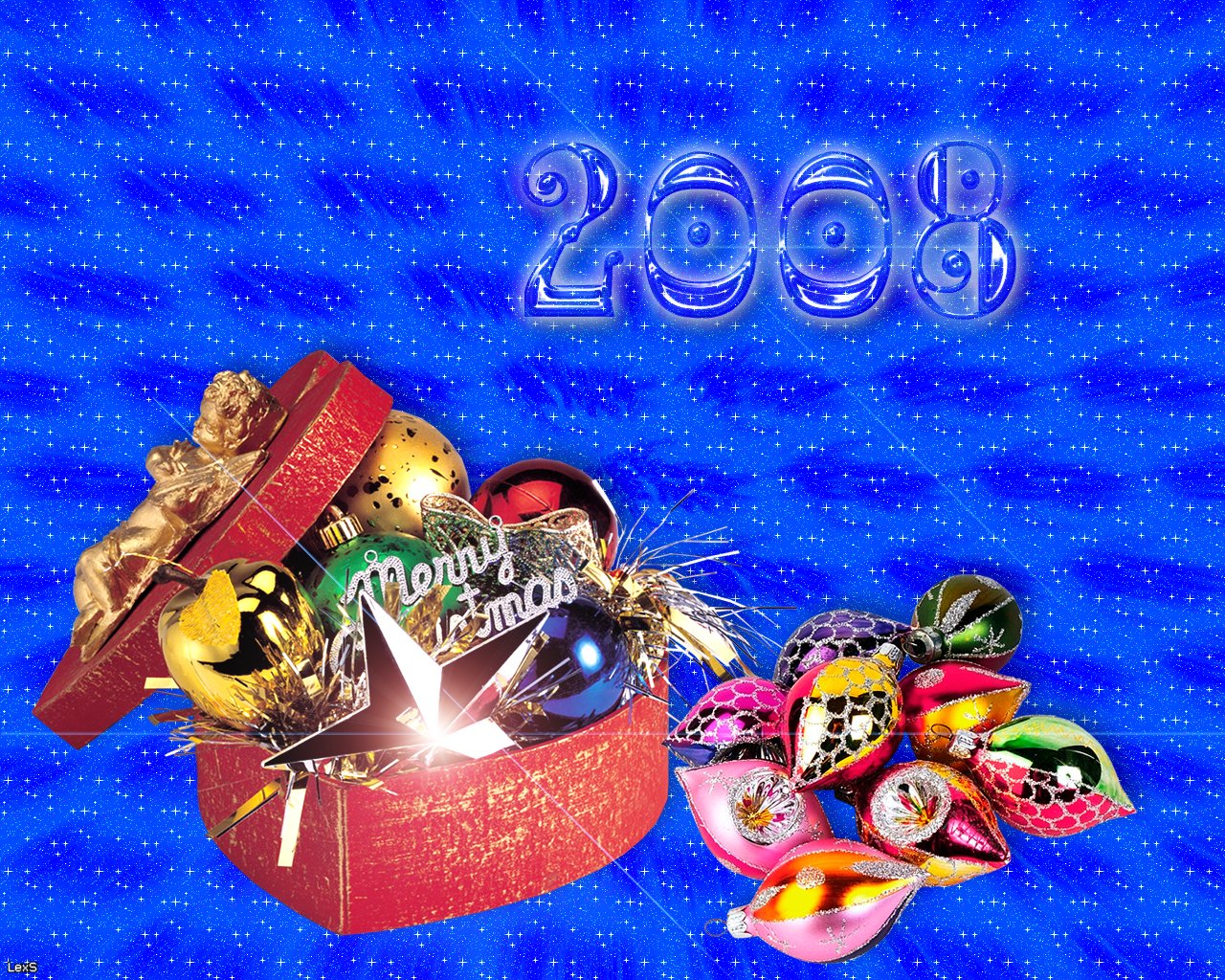 Рождественские и новогодние обои