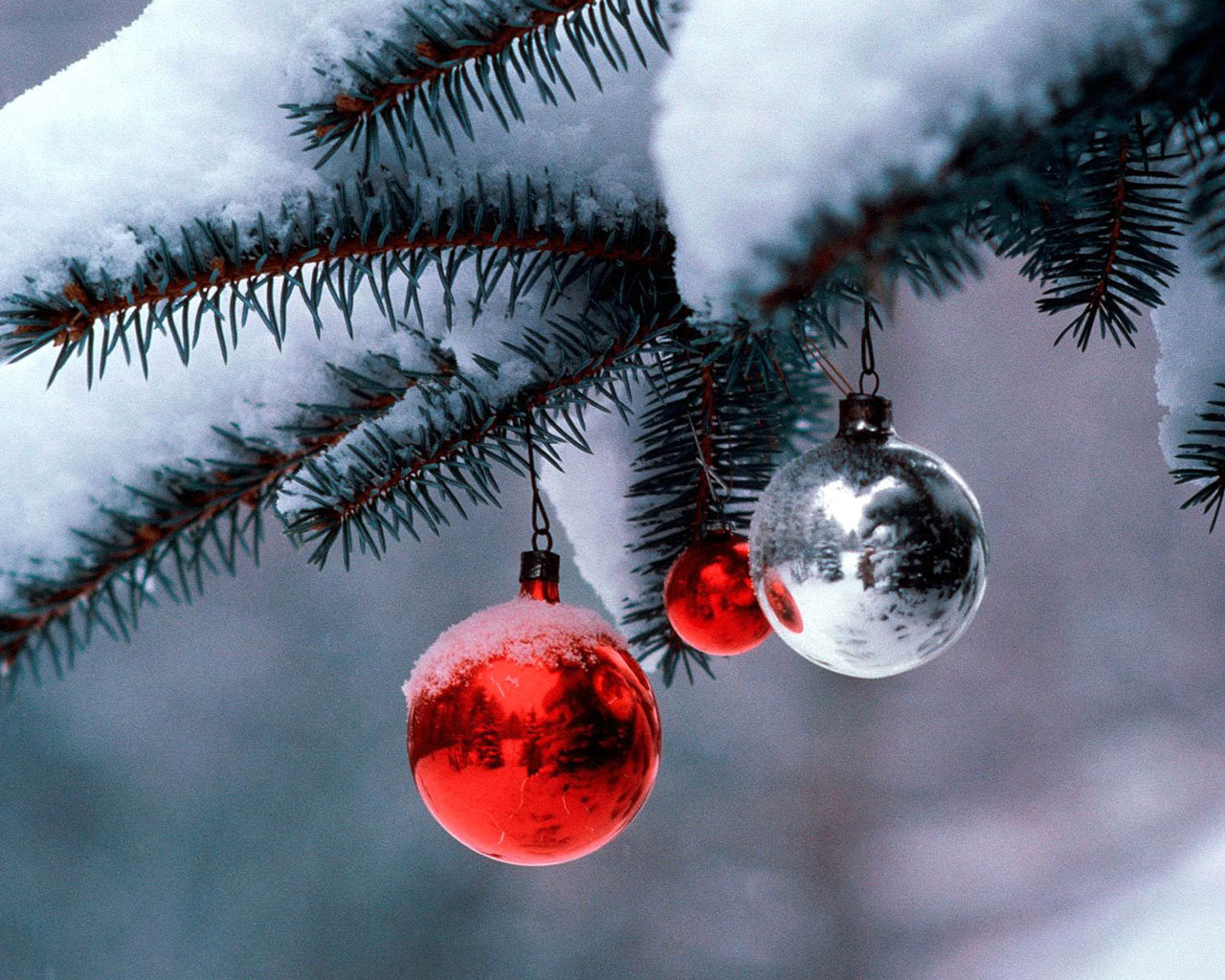 Рождественские и новогодние обои