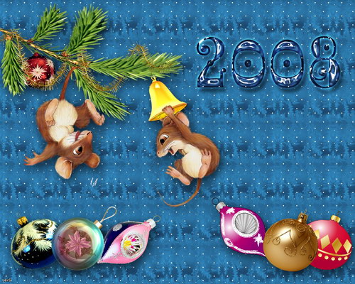 Рождественские и новогодние обои