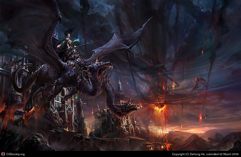 Драконы на рабочий стол