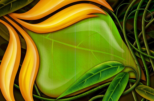 Рисованные обои