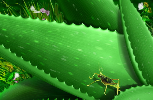 Рисованные обои