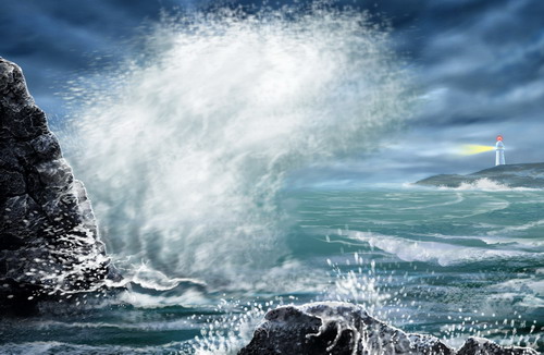 Рисованные обои