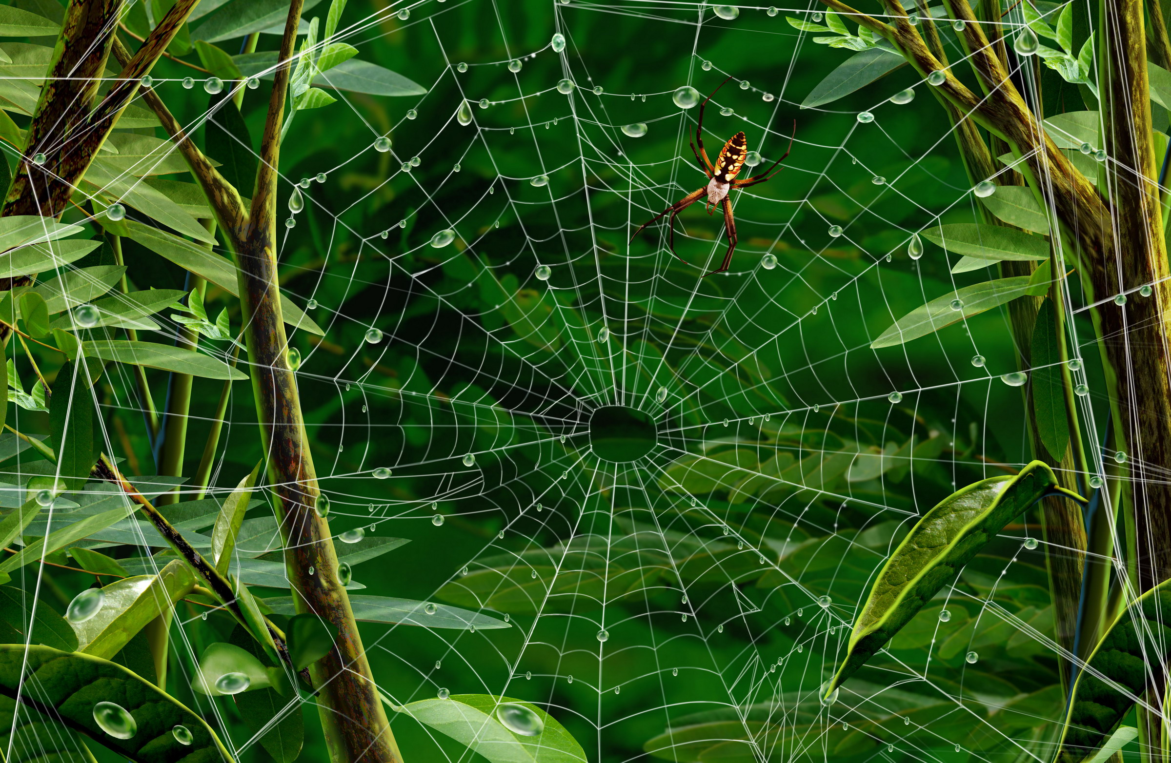 Рисованные обои