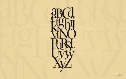 I love typography