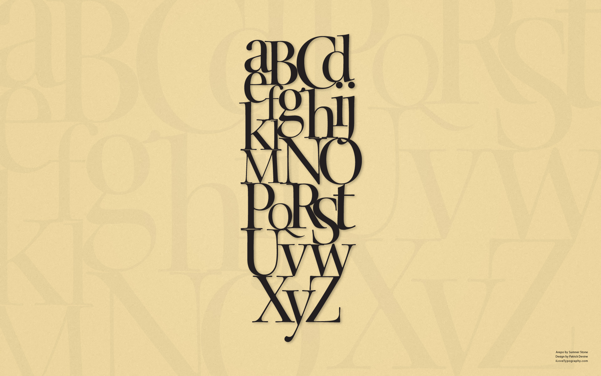 I love typography
