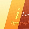 I love typography