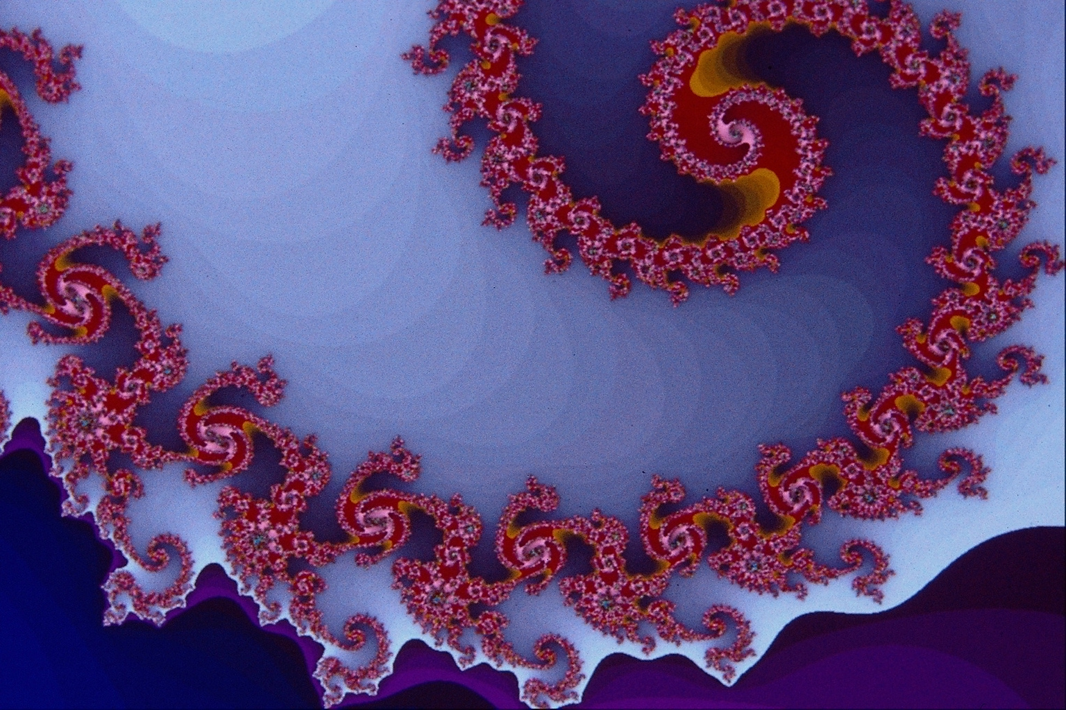 Разноцветные фракталы