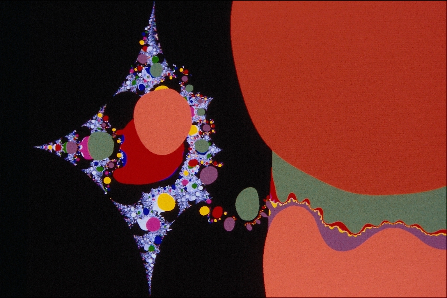 Разноцветные фракталы