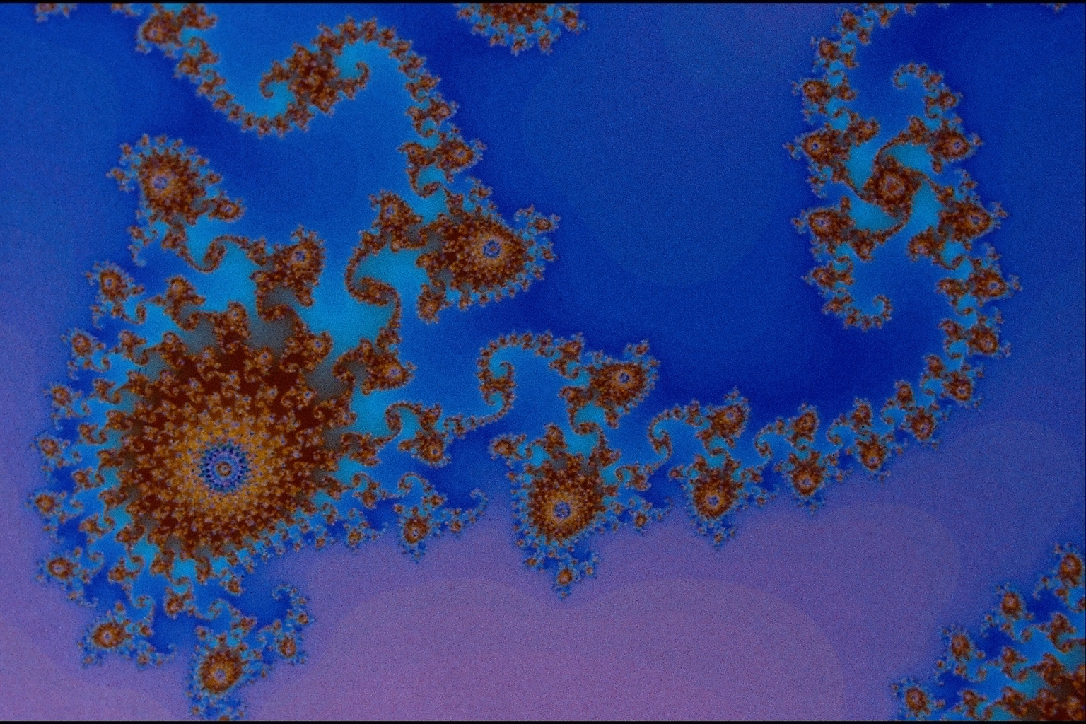 Разноцветные фракталы