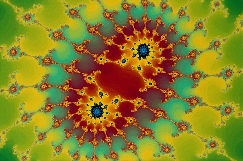 Разноцветные фракталы