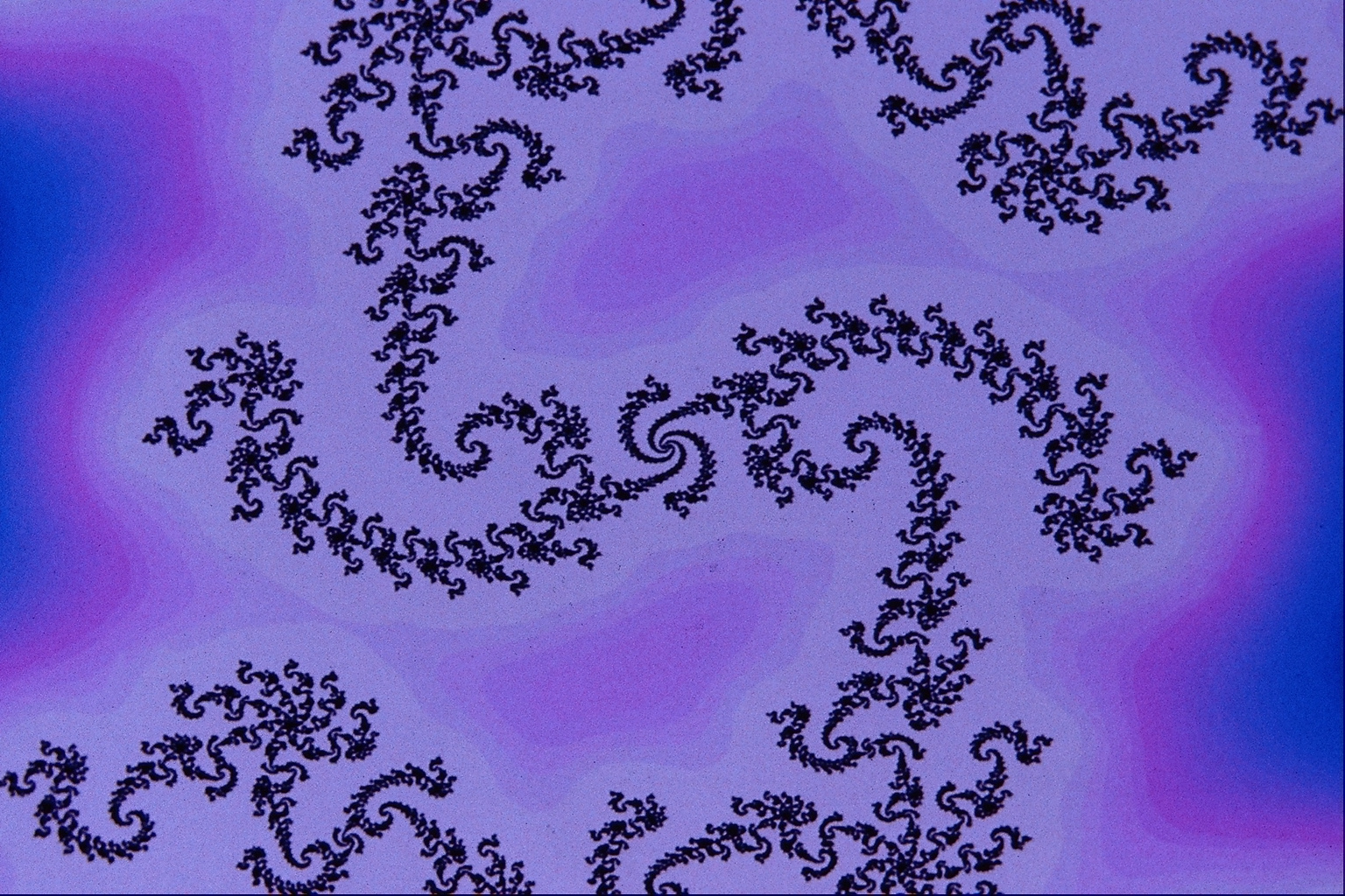 Разноцветные фракталы