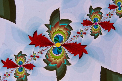 Разноцветные фракталы