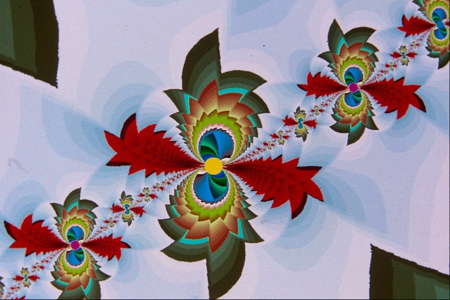 Разноцветные фракталы