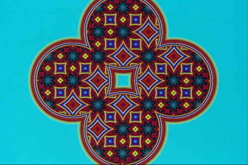 Разноцветные фракталы