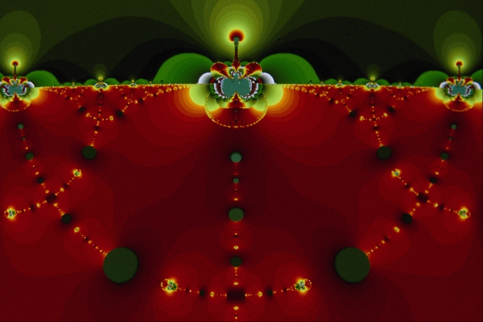 Разноцветные фракталы