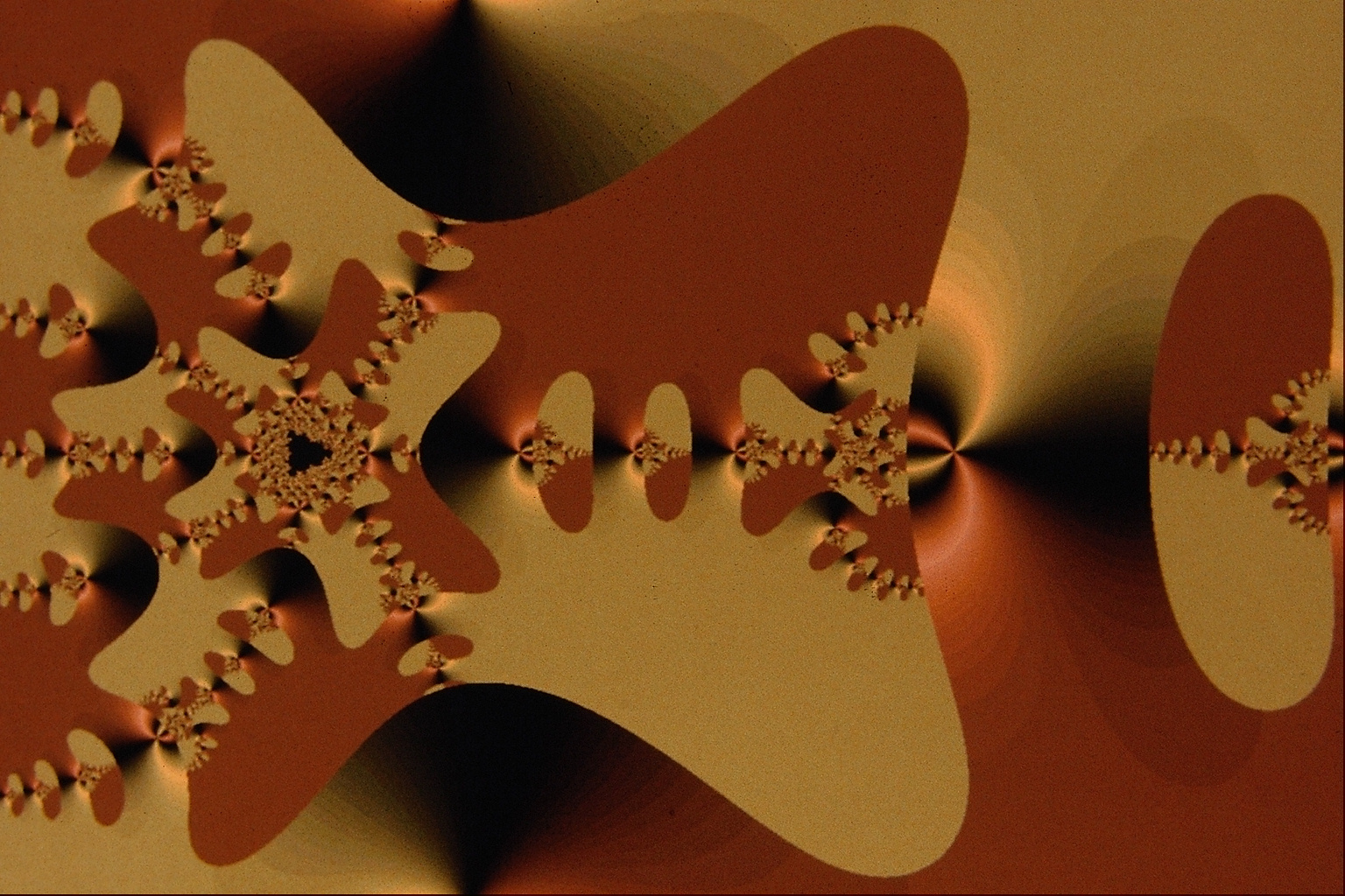 Разноцветные фракталы