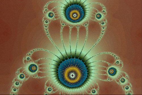 Разноцветные фракталы