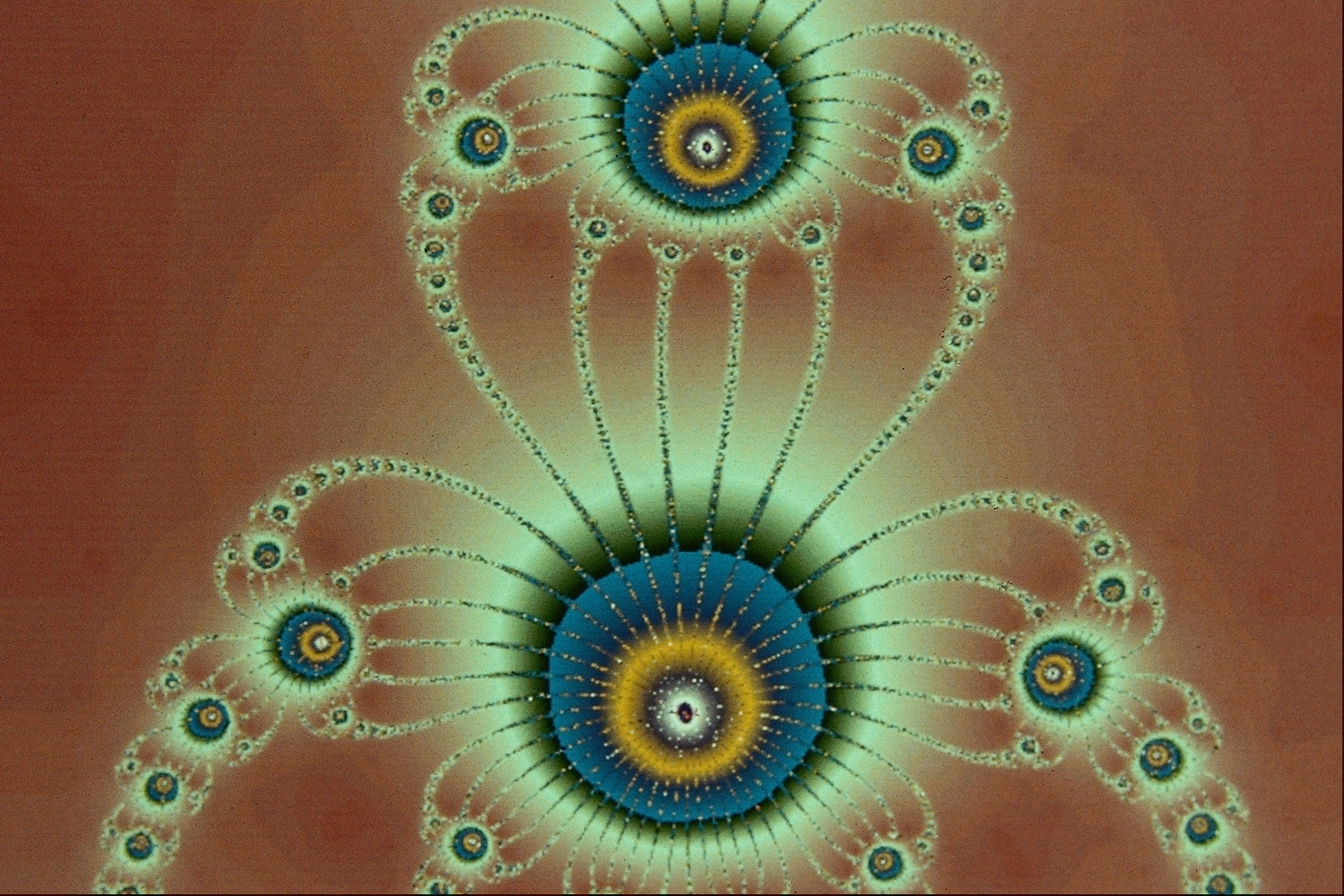 Разноцветные фракталы