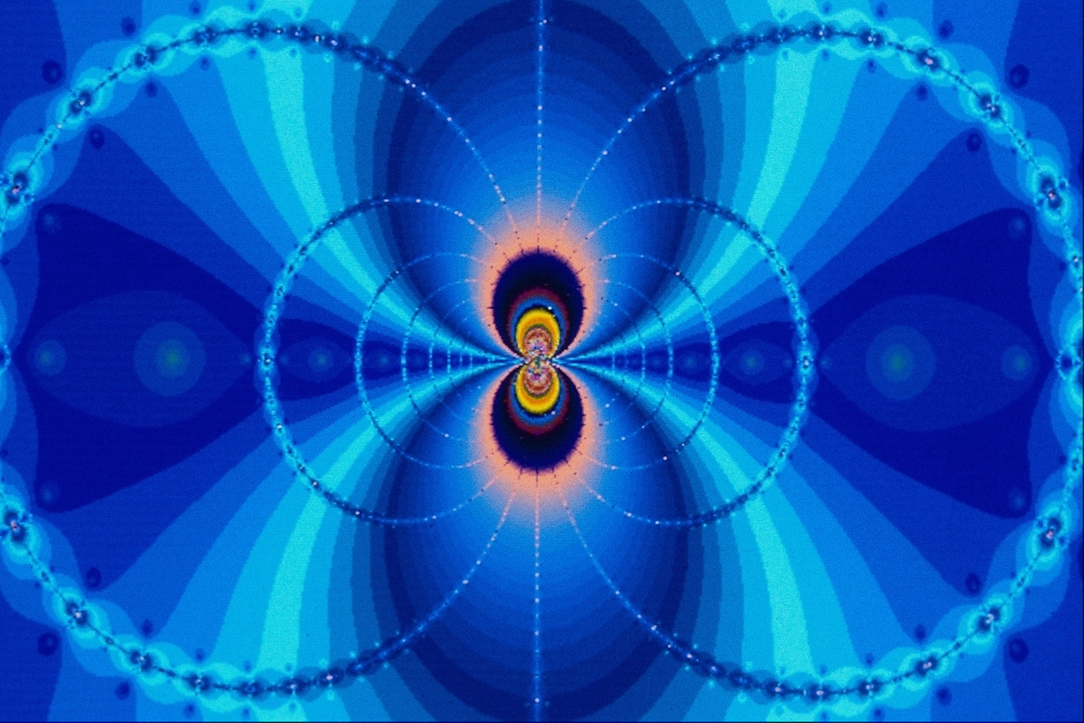 Разноцветные фракталы