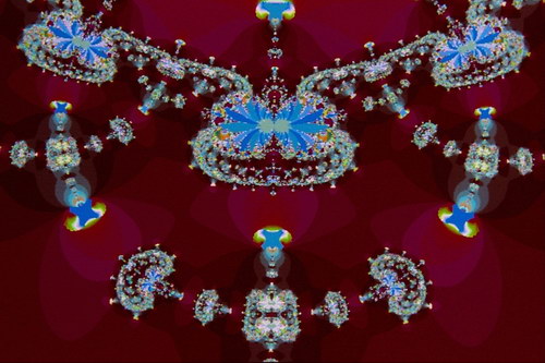 Разноцветные фракталы