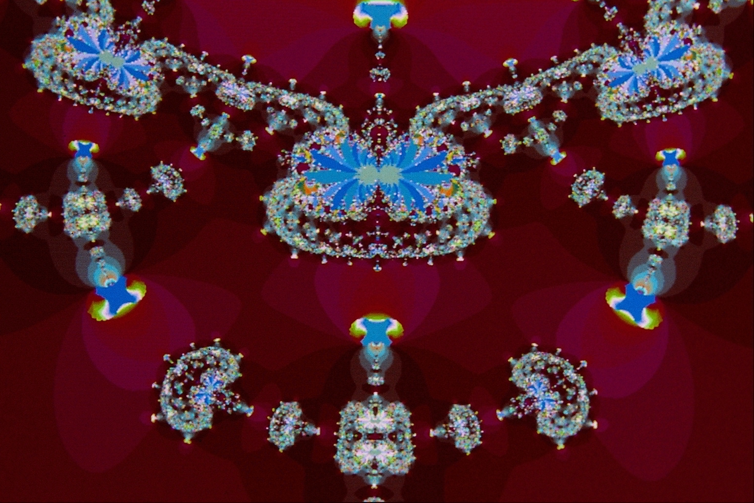 Разноцветные фракталы