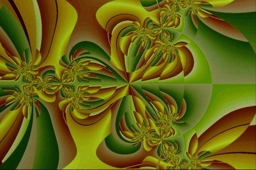 Разноцветные фракталы