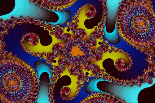 Разноцветные фракталы
