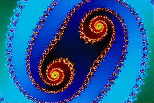 Разноцветные фракталы