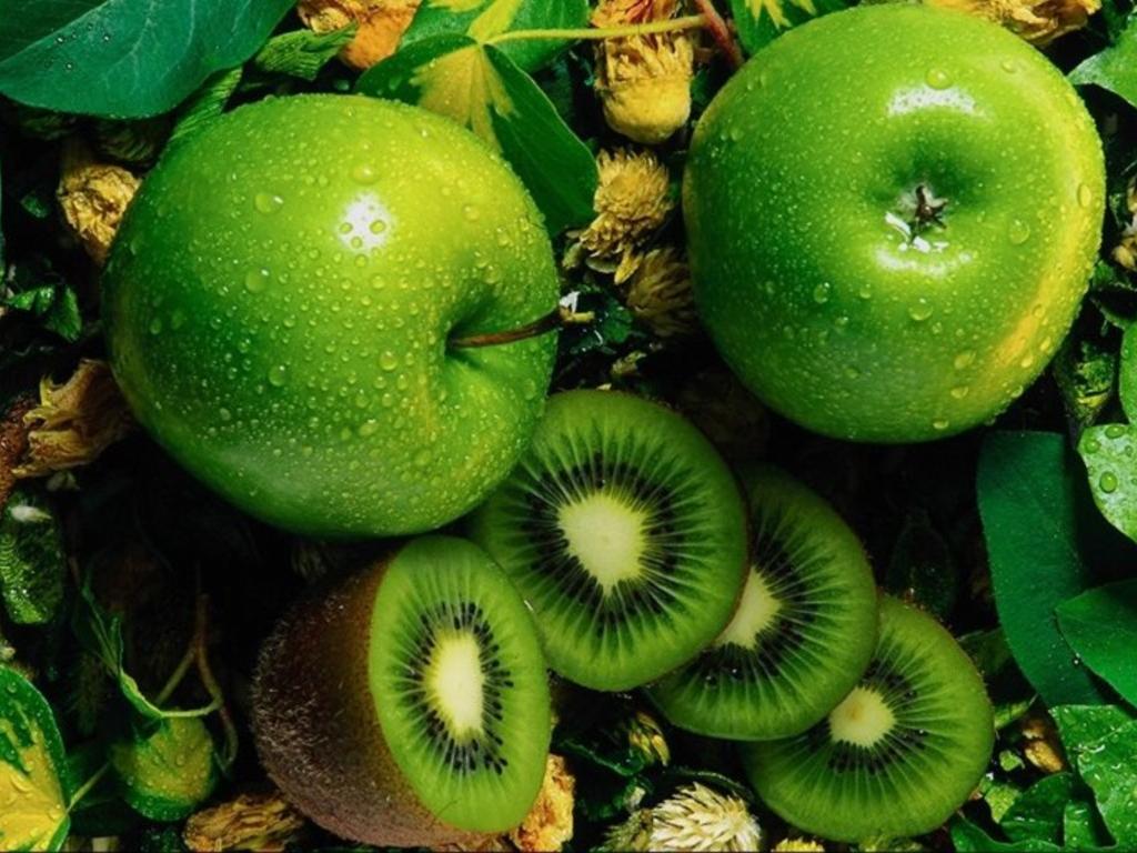 Зеленые обои