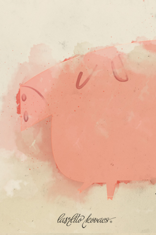 Обои для вашего iPhone - хрюша