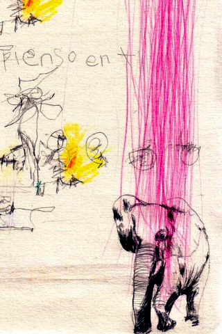 Обои для вашего iPhone - рисунок цветными карандашами