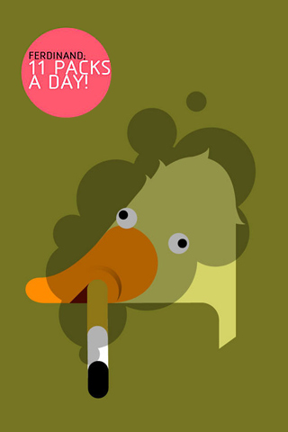 Обои для вашего iPhone - пропаганда против курения