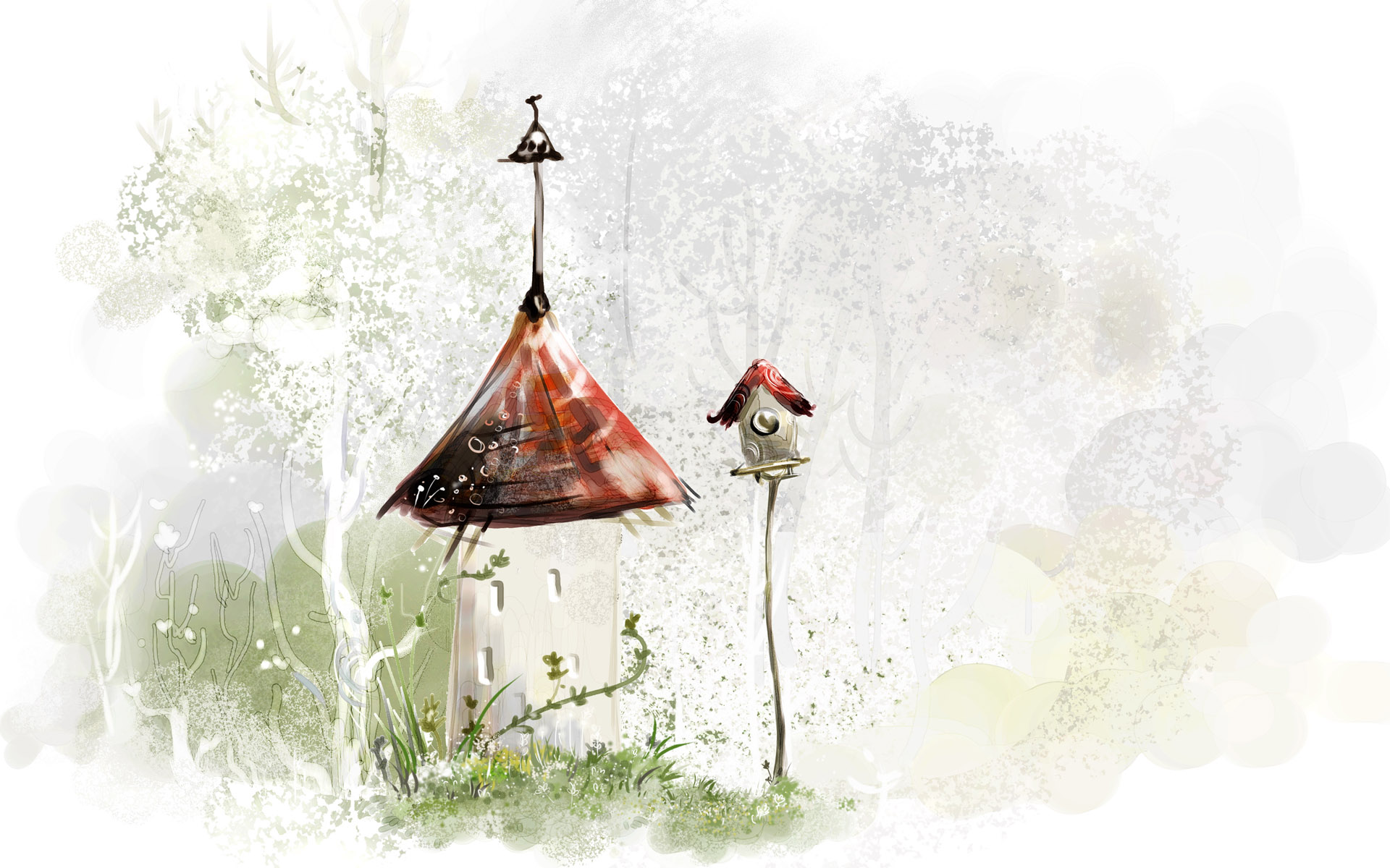 Нежные обои