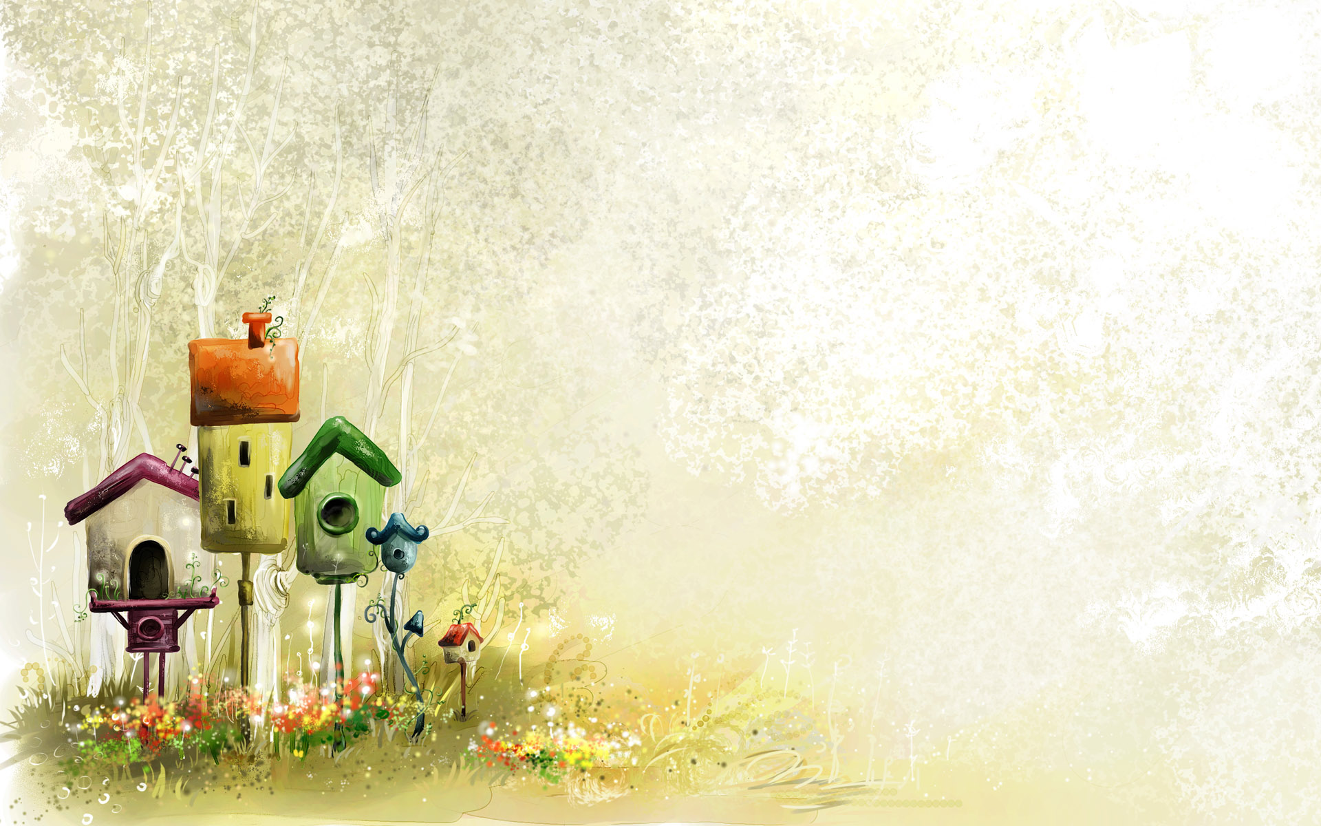 Нежные обои