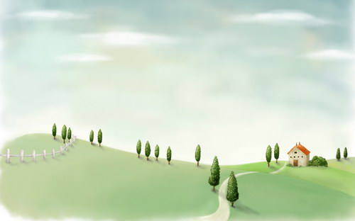 Нежные обои