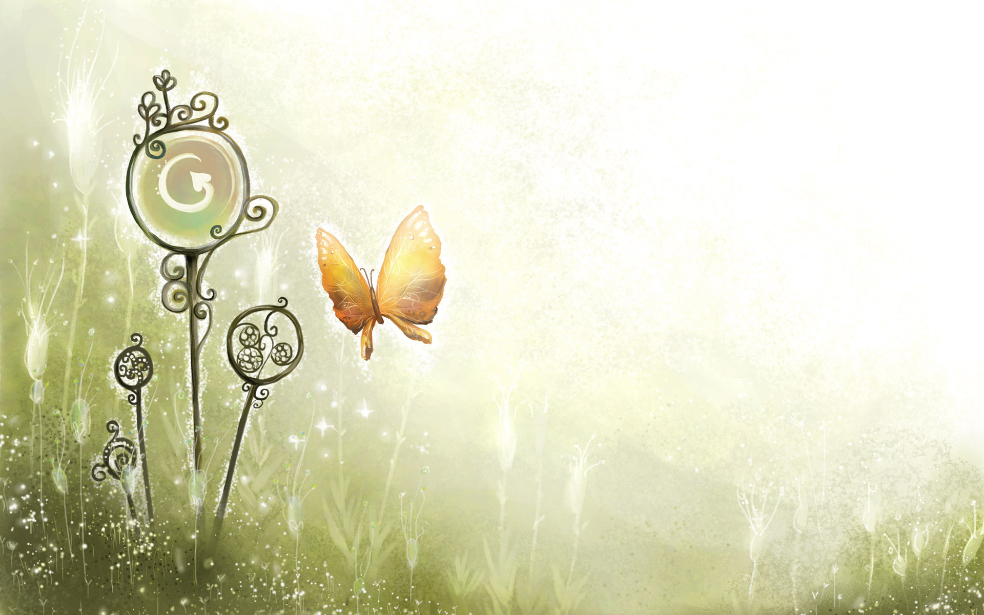 Нежные обои