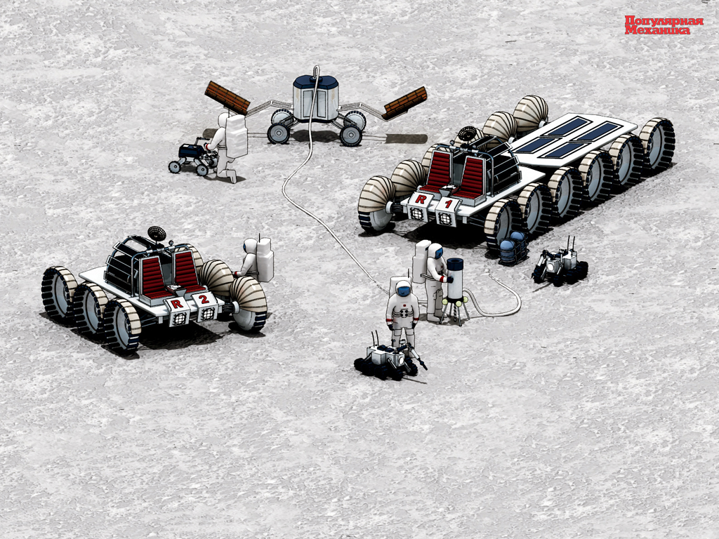 Обои от популярной механики