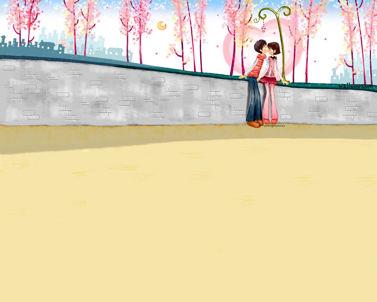 Позитивные рисунки про любовь