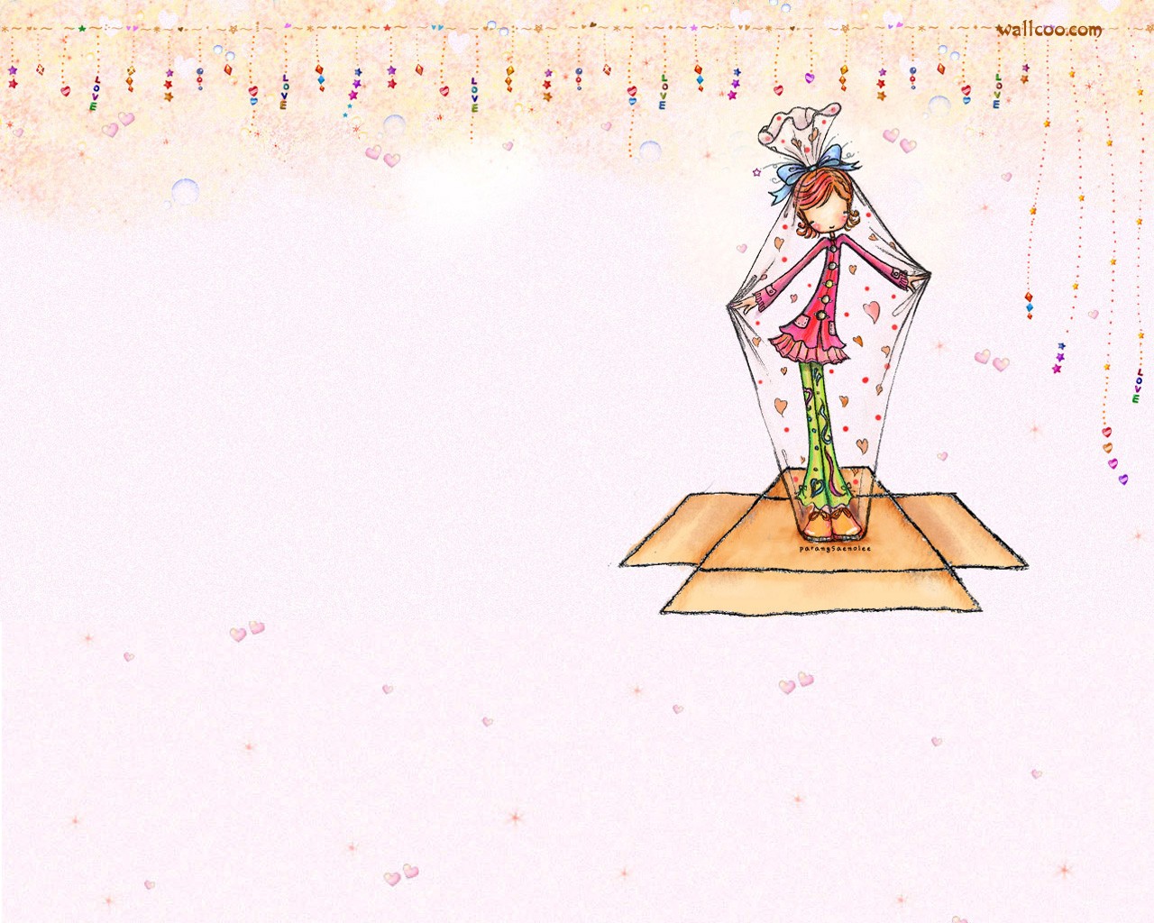 Позитивные рисунки про любовь